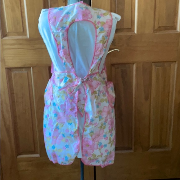 Grandma’s Apron Pink Handmade Homemade Floral - Picture 4 of 16